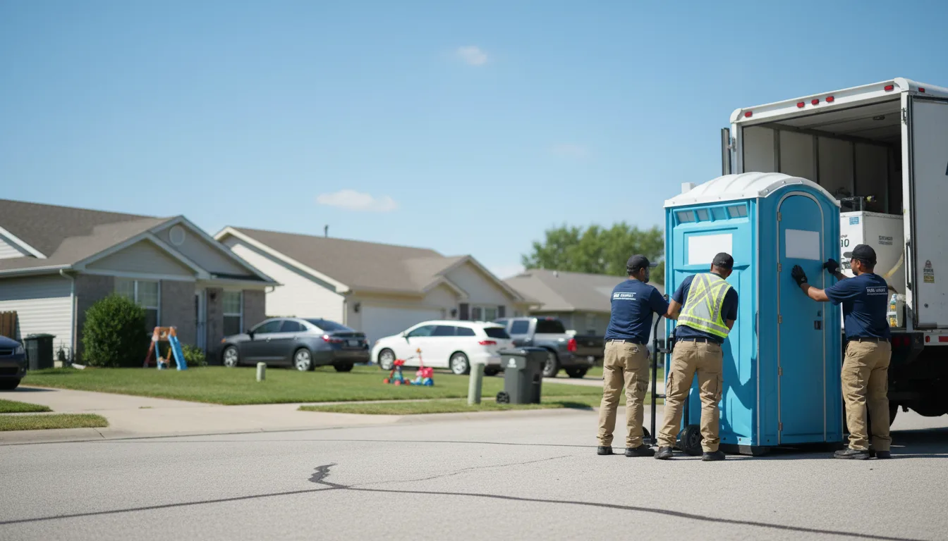 Standard Porta Potty Rentals in Virden, IL near me